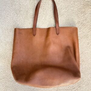 Madewell Brown Leather Tote
